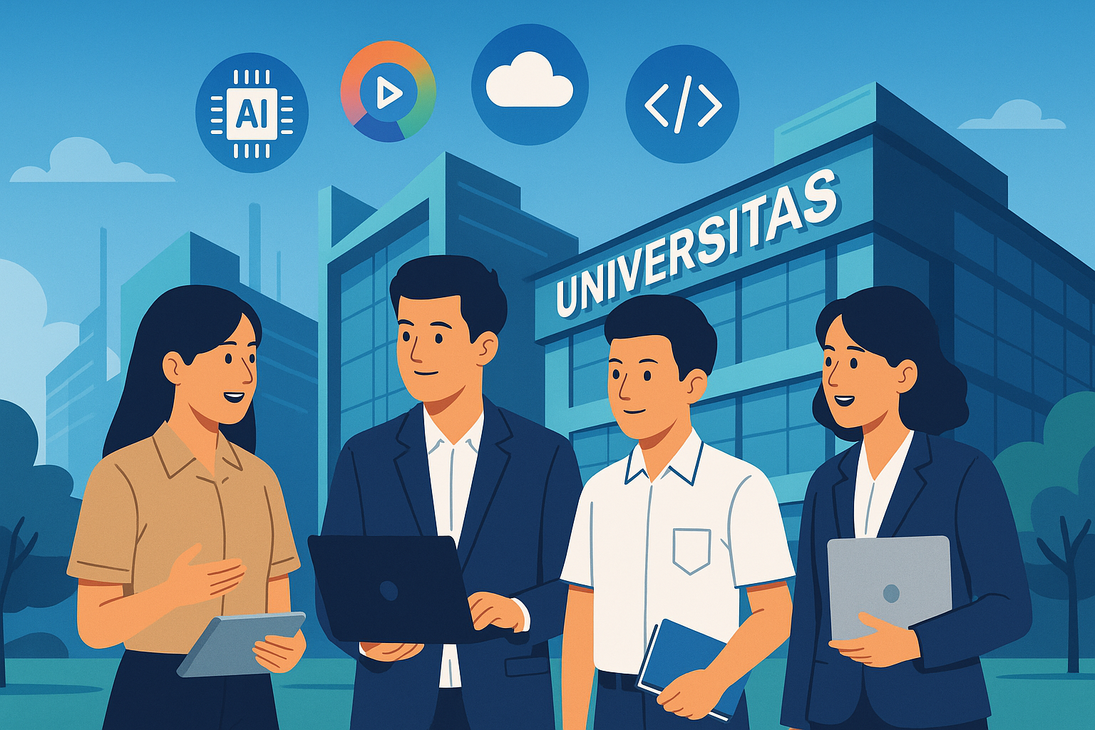 Universitas Modern dengan Program Studi Digital Masa Kini.